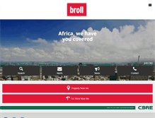 Tablet Screenshot of broll.com